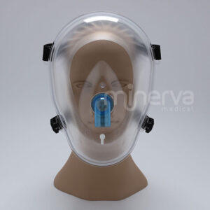 Máscara BiTrac® NIV Shield, arnés reutilizable. Adulto. Pulmodyne®