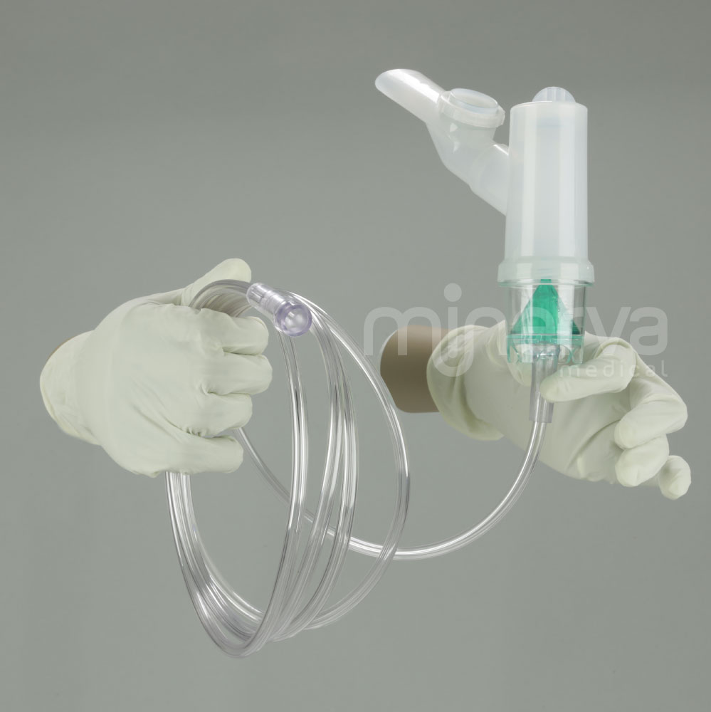 Nebutech®. Micronebulizador reutilizable/desechable de alta eficiencia.  Salter Labs® – Minerva Medical